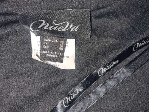Beautiful Nueva Evening Dress - Black - Size UK12 - New