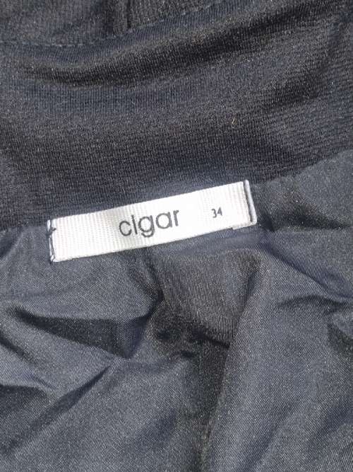 Beautiful Black Jacket / Coat by Cigar - Size 34