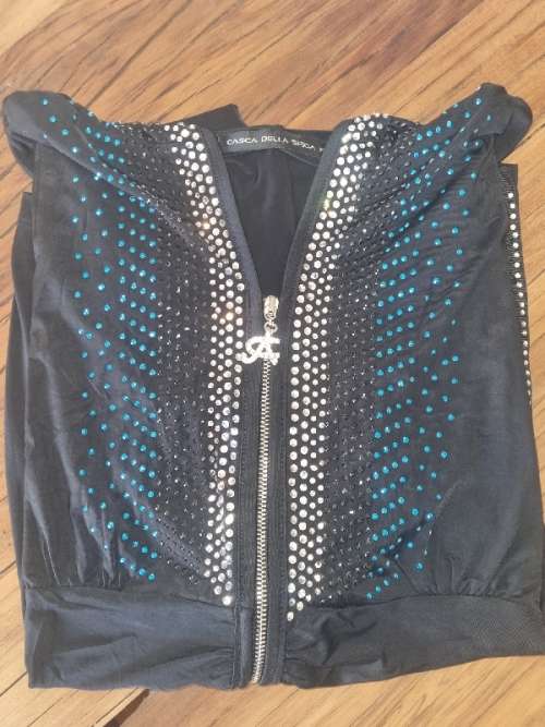 Casca Della Spiga Designer Bling Hoodie - Size M - New without tags