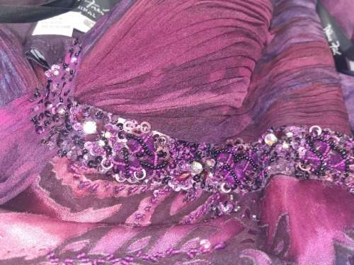 Beautiful Diane Freis Original Dress - Hand Beaded - Size UK 8 - Designer Dress
