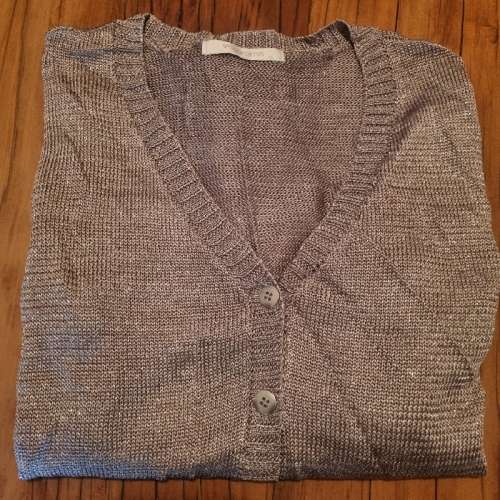 Beautiful Silver Woolworths Knitwear - Size M