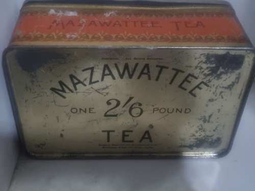 Vintage Mazawattee Tea Tin