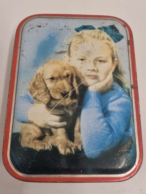 Vintage Sharps Toffee Tin - 10.5cm x 14cm