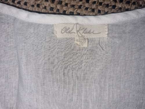Beautiful Old Khaki Top - Size 10 - 100% Cotton