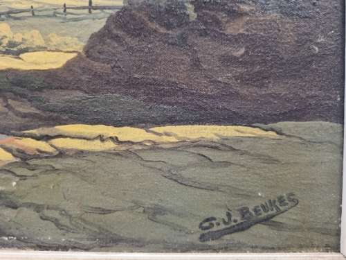 G.J. Beukes Painting - The Glen