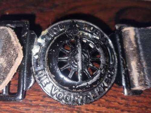 Vintage Voortrekker Hou Koers Belt