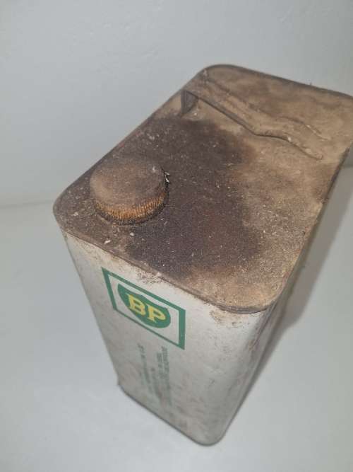 Vintage BP 1 Gallon Tin