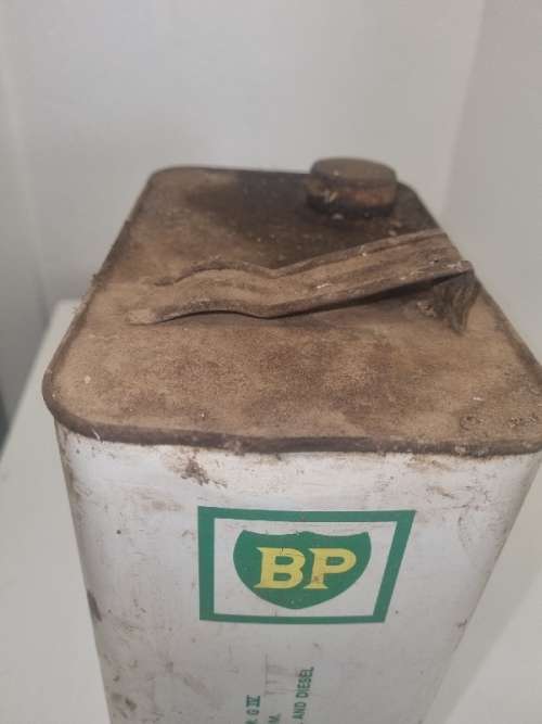 Vintage BP 1 Gallon Tin