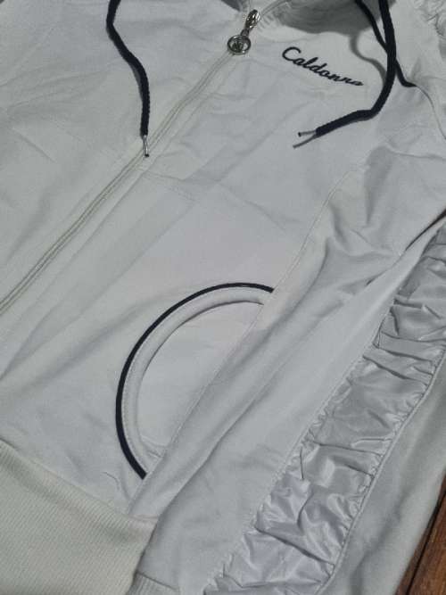 Beautiful White Caldonna Jacket - Size S