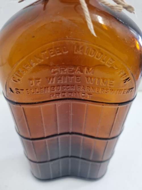 Vintage Mellow-Wood Brandy Bottle - Medical Reserve