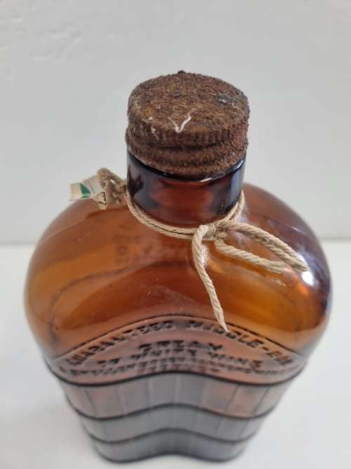 Vintage Mellow-Wood Brandy Bottle - Medical Reserve