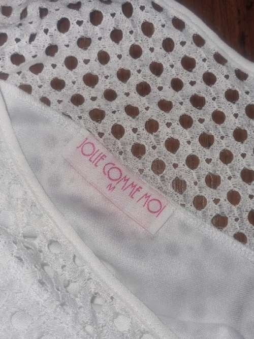 Beautiful White Off Shoulder Dress - Size M