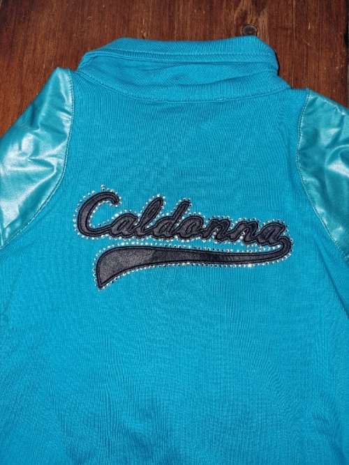 Beautiful Turquoise Caldonna Jacket - Size S