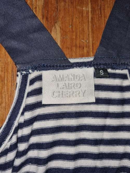 Amanda Laird Cherry Designer Top - Size S