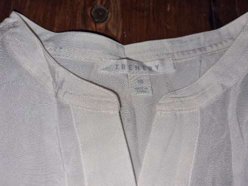 Trenery 100% Silk Top - Size XS