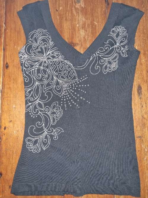 Black Roxy Top - Size M