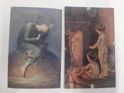 2 x Vintage Post Cards
