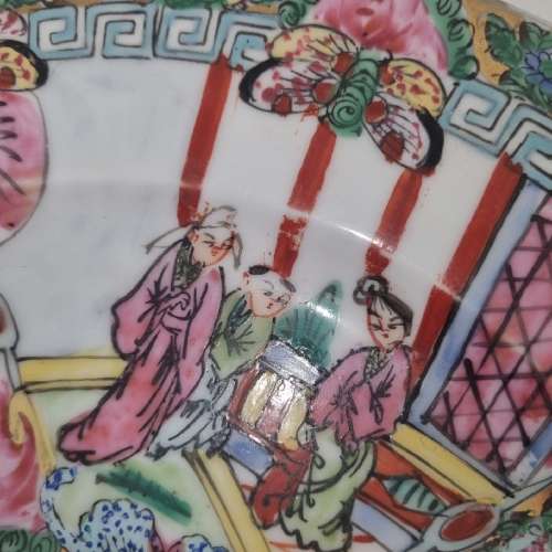 Beautiful Large Plate - Fabricado Em Macau