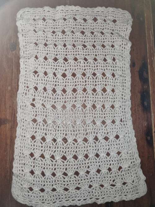 Crochet Doily - 43cm x 23cm