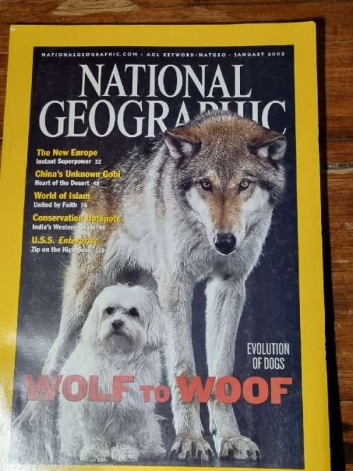 National Geographic January 2002