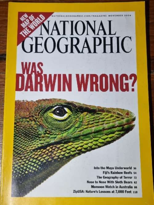 National Geographic November 2004 - Was Darwin Wrong?