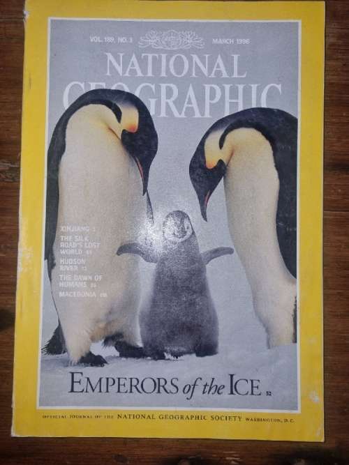 National Geographic Vol 189, No.3 - March 1996 - Emperors of the Ice