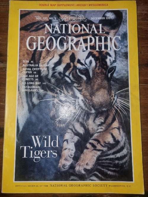 National Geographic Vol 192, No.6 - December 1997 - Wild Tigers