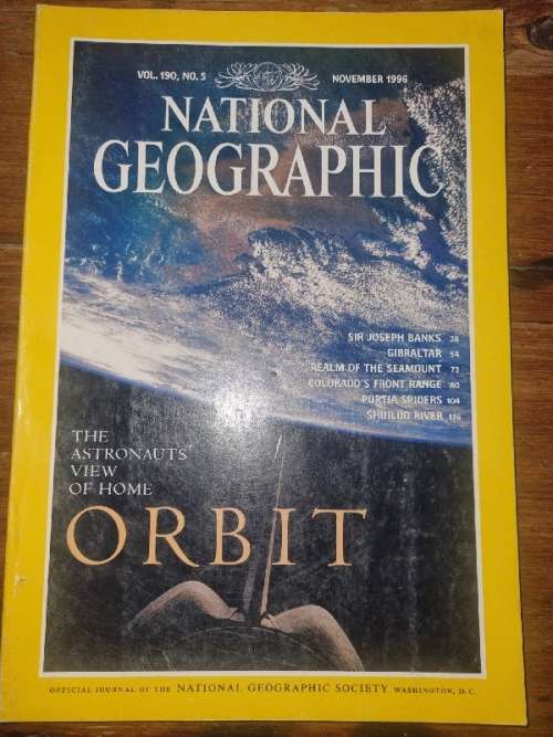National Geographic Vol 190, No.5 - November 1996 - Orbit