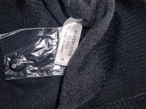 Woolworths Black Sleeveless Knitwear - Size M