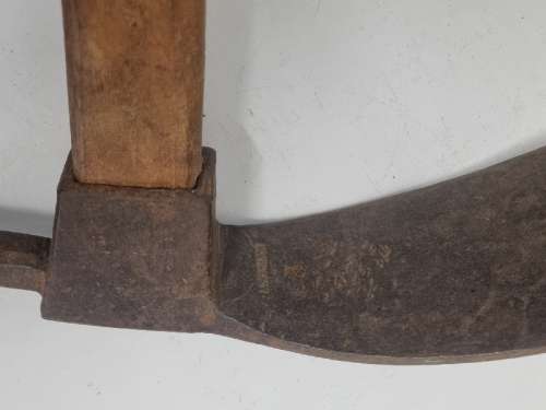 Vintage Tool - No. 2 W. Staley Hoe Tool with long wooden handle