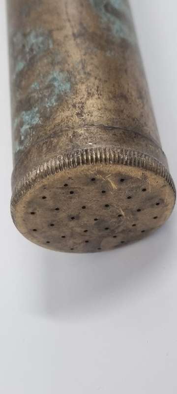Vintage Brass Carl Schlieper Syringe Sprayer Tool - Flower Sprayer with wooden handle