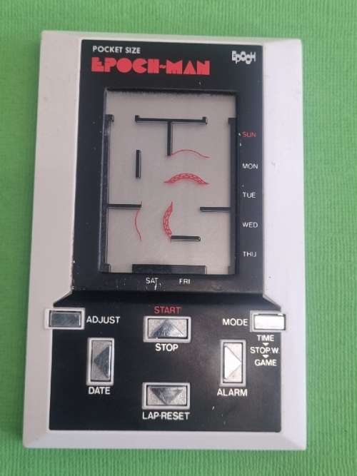 Pocket Size Epoch-Man Game by Epoch Co. LTD - 1981 - Made in Japan - Working Condition