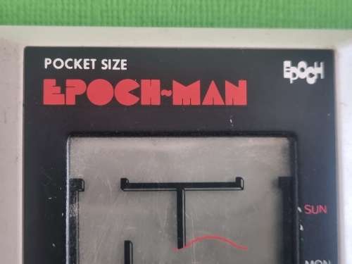 Pocket Size Epoch-Man Game by Epoch Co. LTD - 1981 - Made in Japan - Working Condition