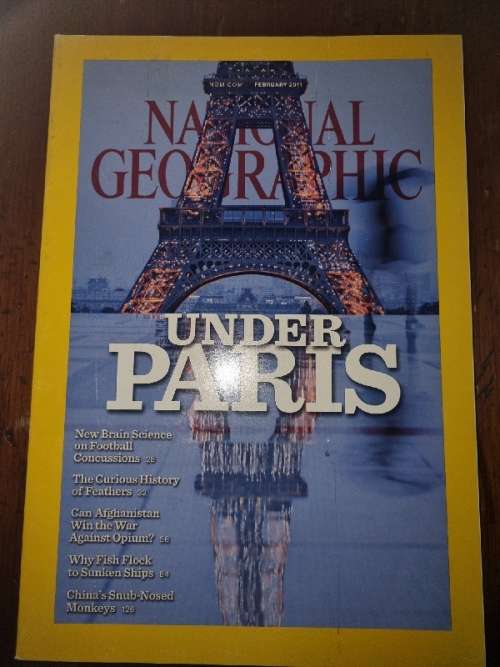National Geographic February 2011 - Under Paris
