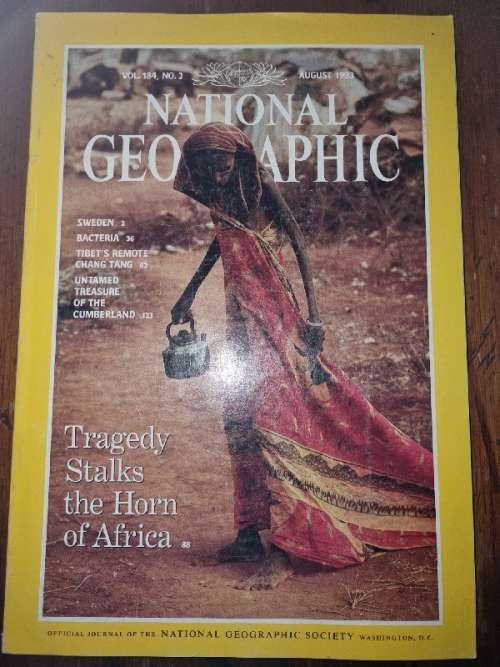 National Geographic Vol 184 No.2 - August 1993 - Tragedy Stalks the Horn of Africa