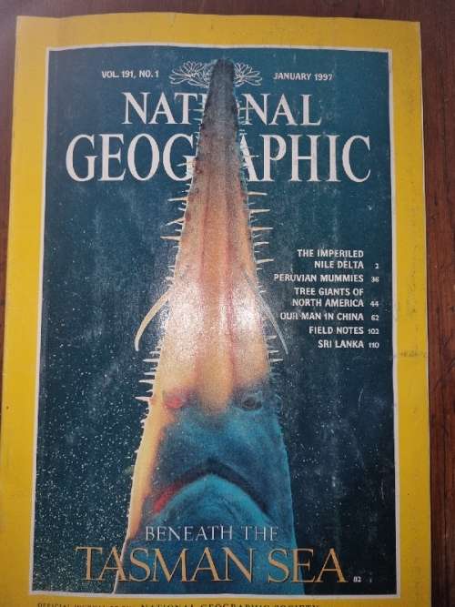 National Geographic - Vol.191, No.1 January 1997 - Beneath the Tasman Sea