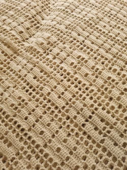 Large Onse Vader Crochet Wall Hanging Piece - 1.2m x 1m