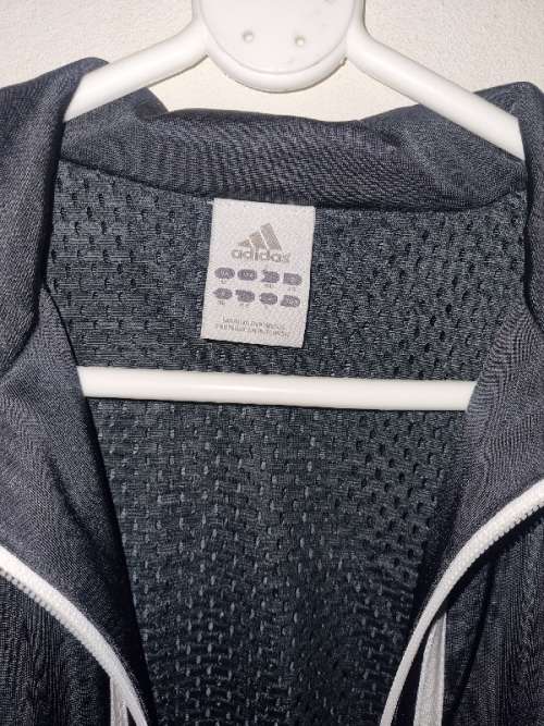 Black Adidas Jacket - Size UK 12