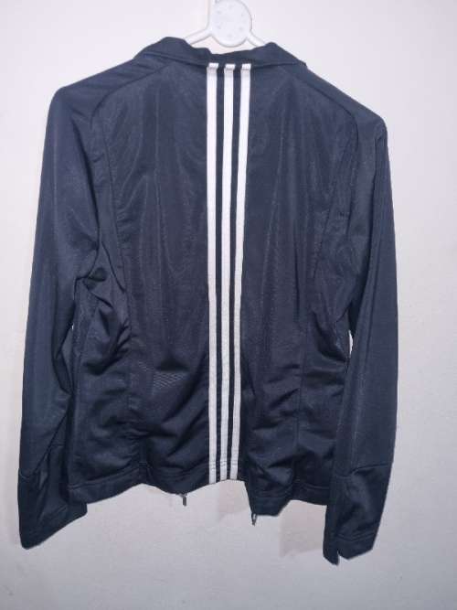 Black Adidas Jacket - Size UK 12
