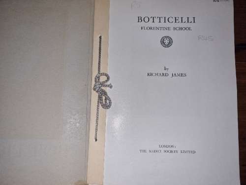 Botticelli - Florentine School by Richard James