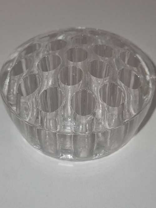 Glass Flower Frog - Good Condition - Diameter - 7.5cm