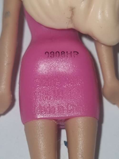 Miniature Mattel Barbie - 8.7cm