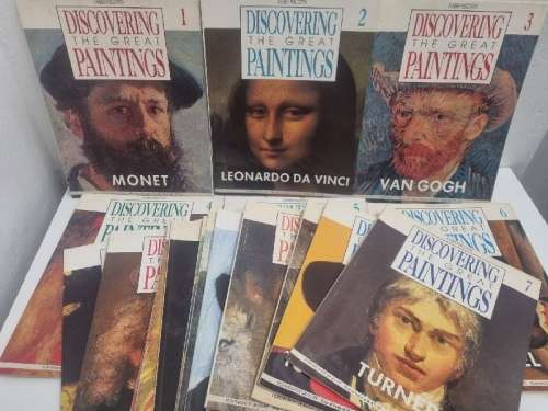 Discovering The Great Paintings - Vol 1 - Vol. 19  - Incl. Monet, Van Gogh, Renoir, Goya, etc.