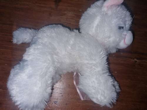 Soft White Cat - Stuffed animal - Plush toy