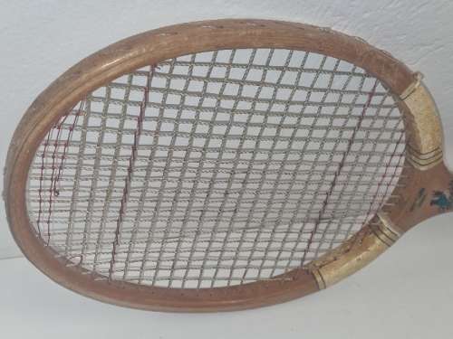 Vintage Slazenger "Queens" Wooden Tennis Racket - Made in England