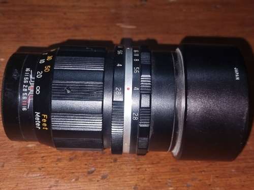 Hanimex Tele-Lens 1:2:8 f=135mm