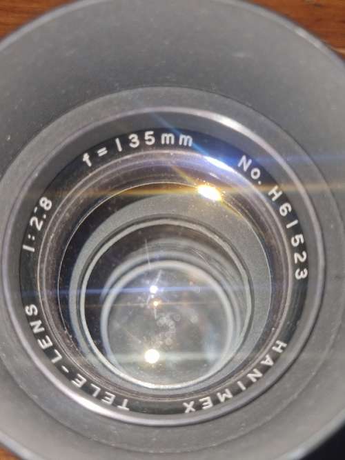 Hanimex Tele-Lens 1:2:8 f=135mm