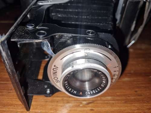Vintage German Foldable Camera - E. Ludwig Meritar Lens