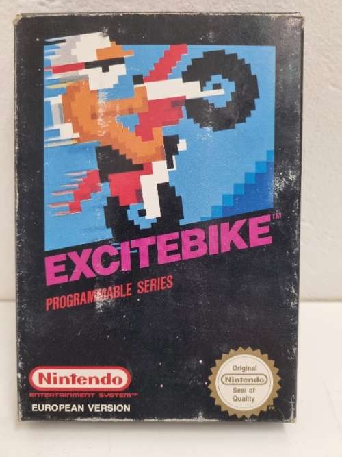 Vintage Excitebike Nintendo Game - Programmable Series