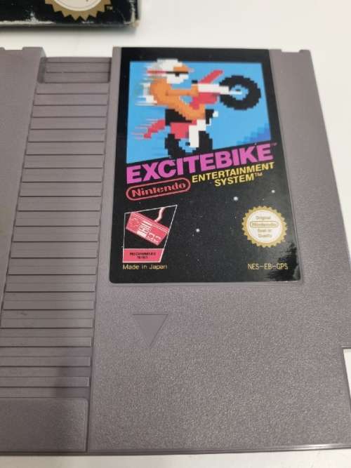 Vintage Excitebike Nintendo Game - Programmable Series